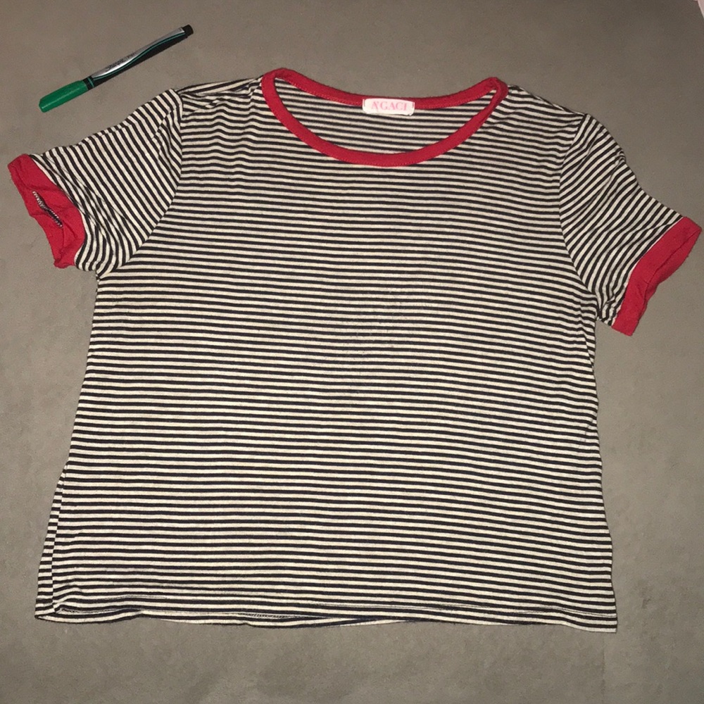 Cropped shirt